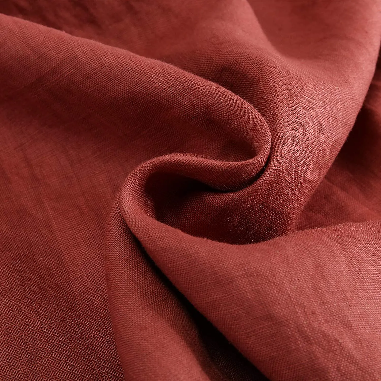 100% Nature Linen Fabric for Sewing Clothing, 53 Inches Wide