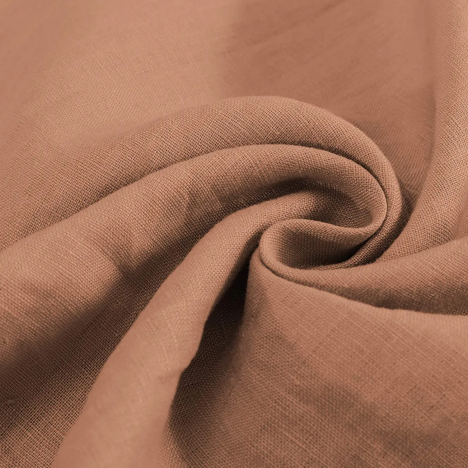 100% Nature Linen Fabric for Sewing Clothing, 53 Inches Wide