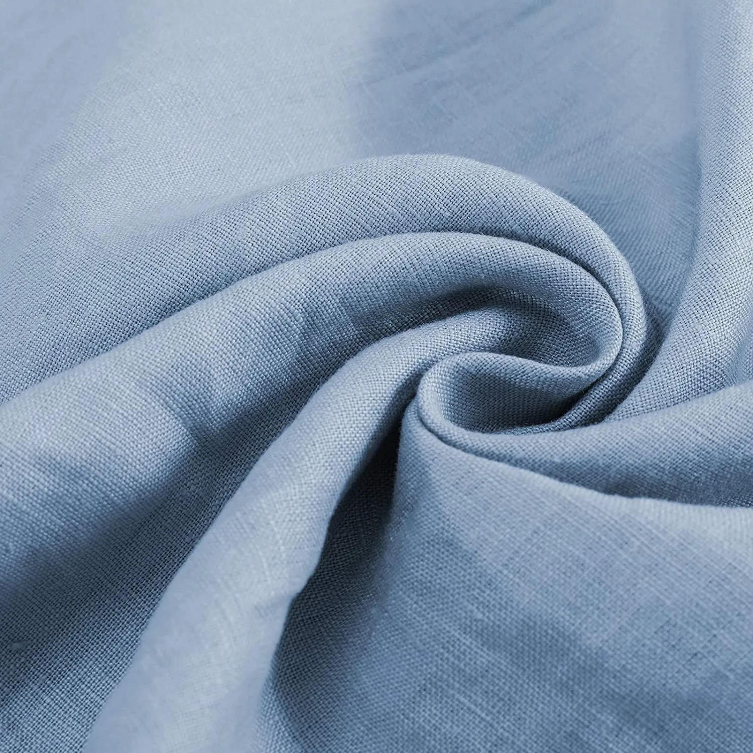 100% Nature Linen Fabric for Sewing Clothing, 53 Inches Wide