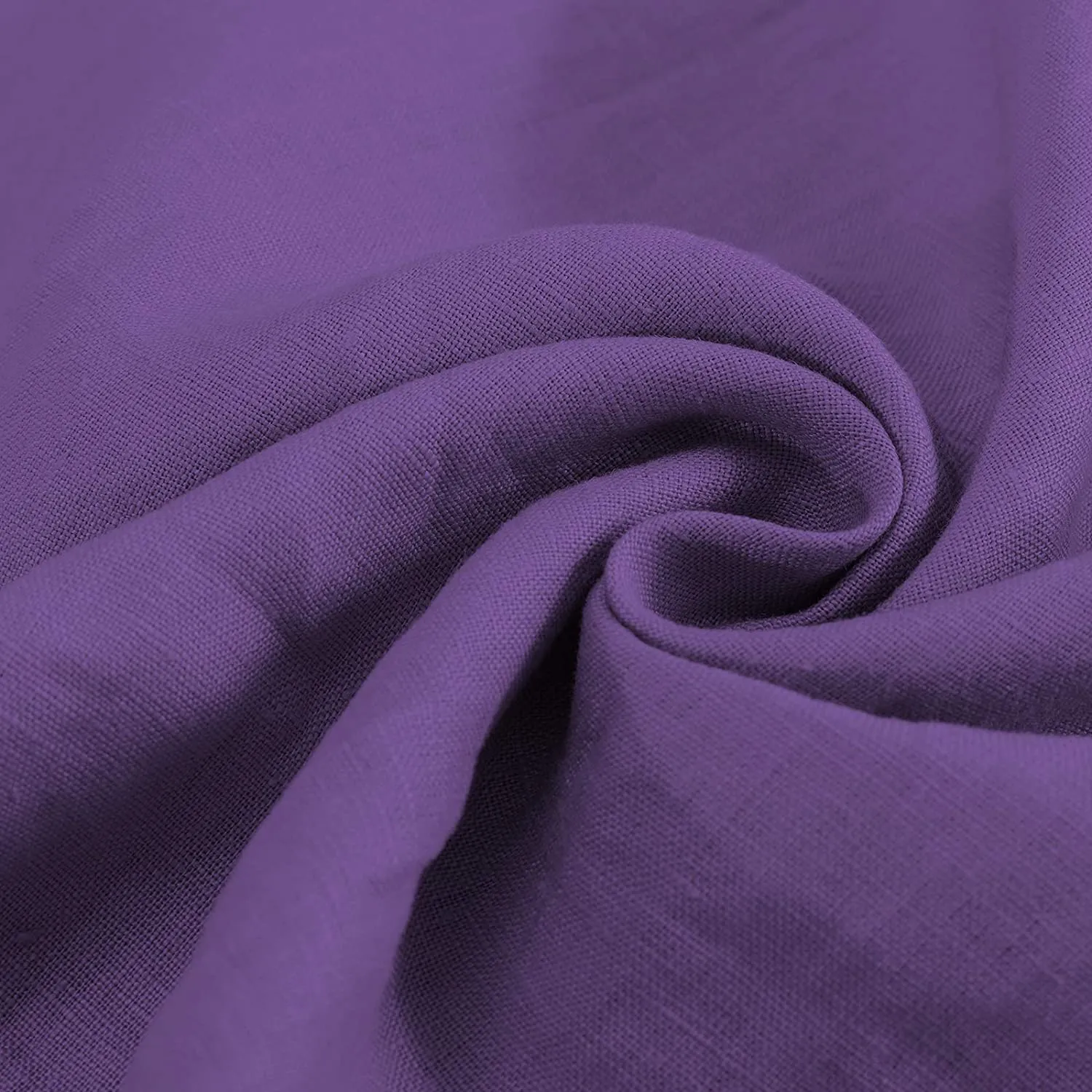 100% Nature Linen Fabric for Sewing Clothing, 53 Inches Wide