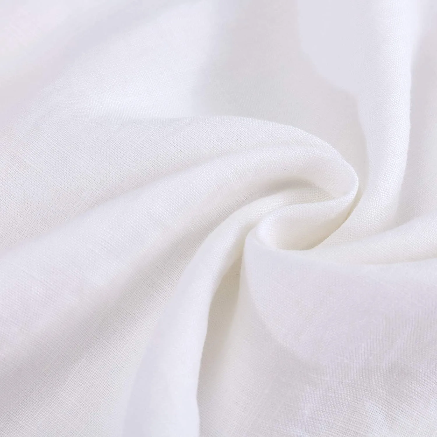 100% Nature Linen Fabric for Sewing Clothing, 53 Inches Wide