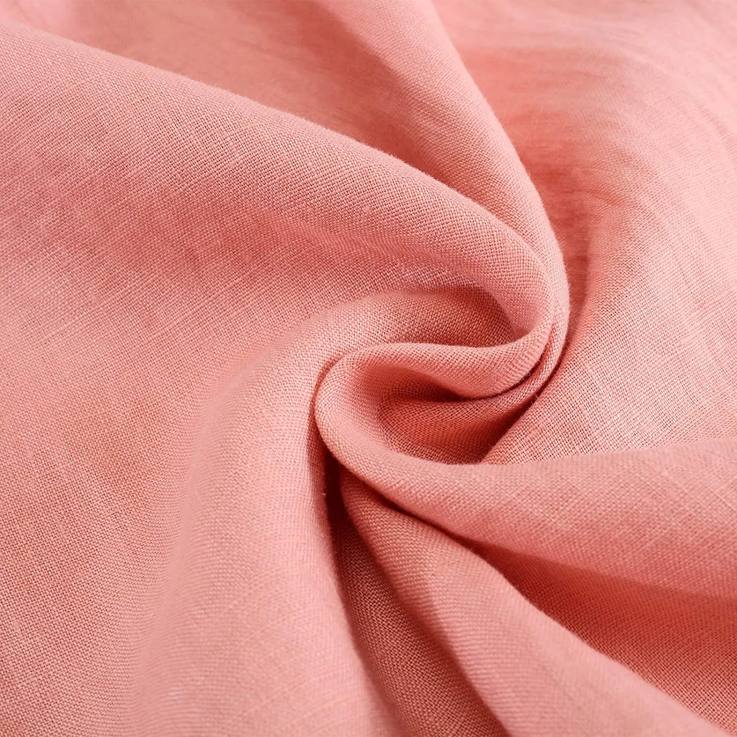 100% Nature Linen Fabric for Sewing Clothing, 53 Inches Wide