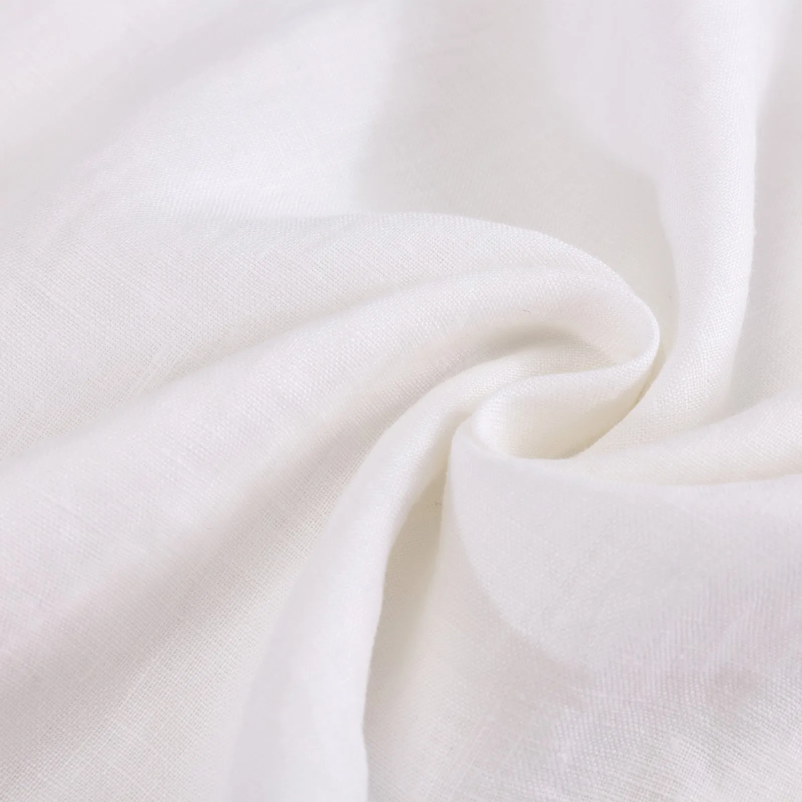 100% Nature Linen Fabric for Sewing Clothing, 53 Inches Wide