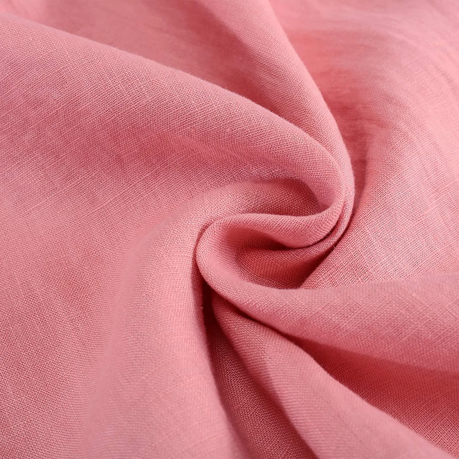 100% Nature Linen Fabric for Sewing Clothing, 53 Inches Wide