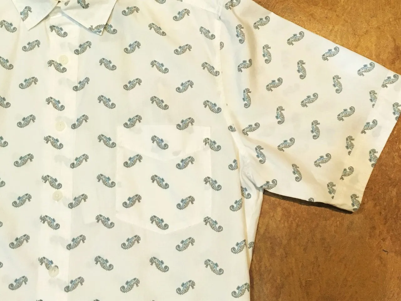 10R129707-0001  Reyn Spooner Ocean Rodeo White
