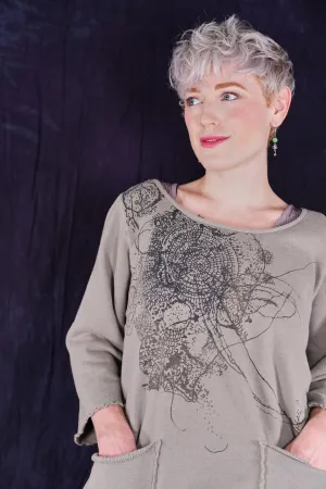 1145-2 Cafe Sweatshirt Moon Rock-P