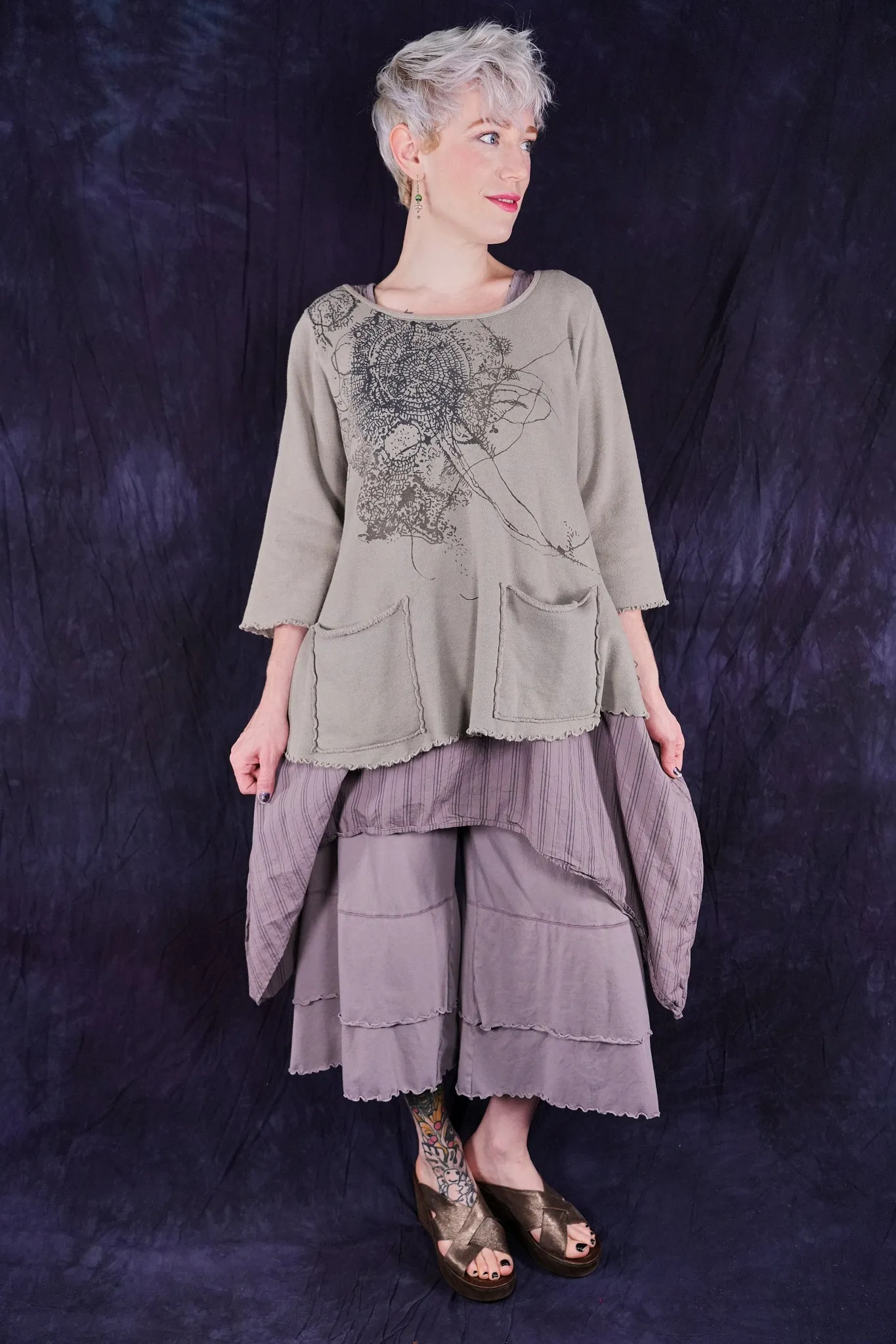 1145-2 Cafe Sweatshirt Moon Rock-P