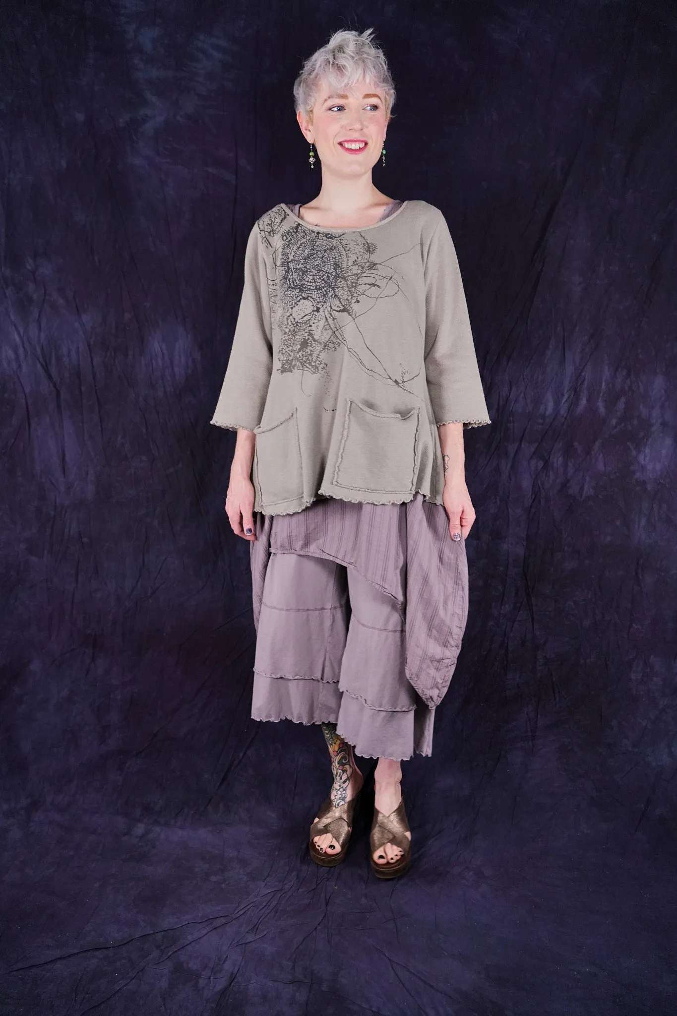 1145-2 Cafe Sweatshirt Moon Rock-P