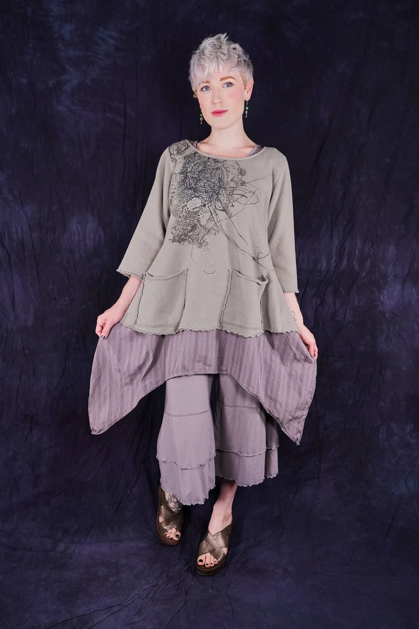 1145-2 Cafe Sweatshirt Moon Rock-P
