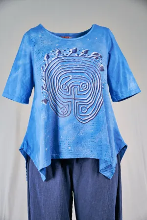 1237HD Collectors Top-Azure Blue -P