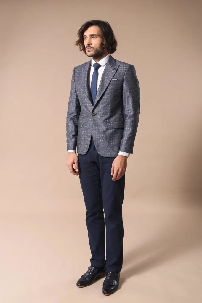 15540 Navy Blue Blazer Jacket