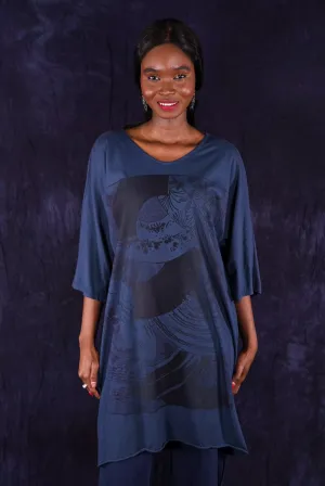 1564 Euro Slim Fit Tunic Navy#2