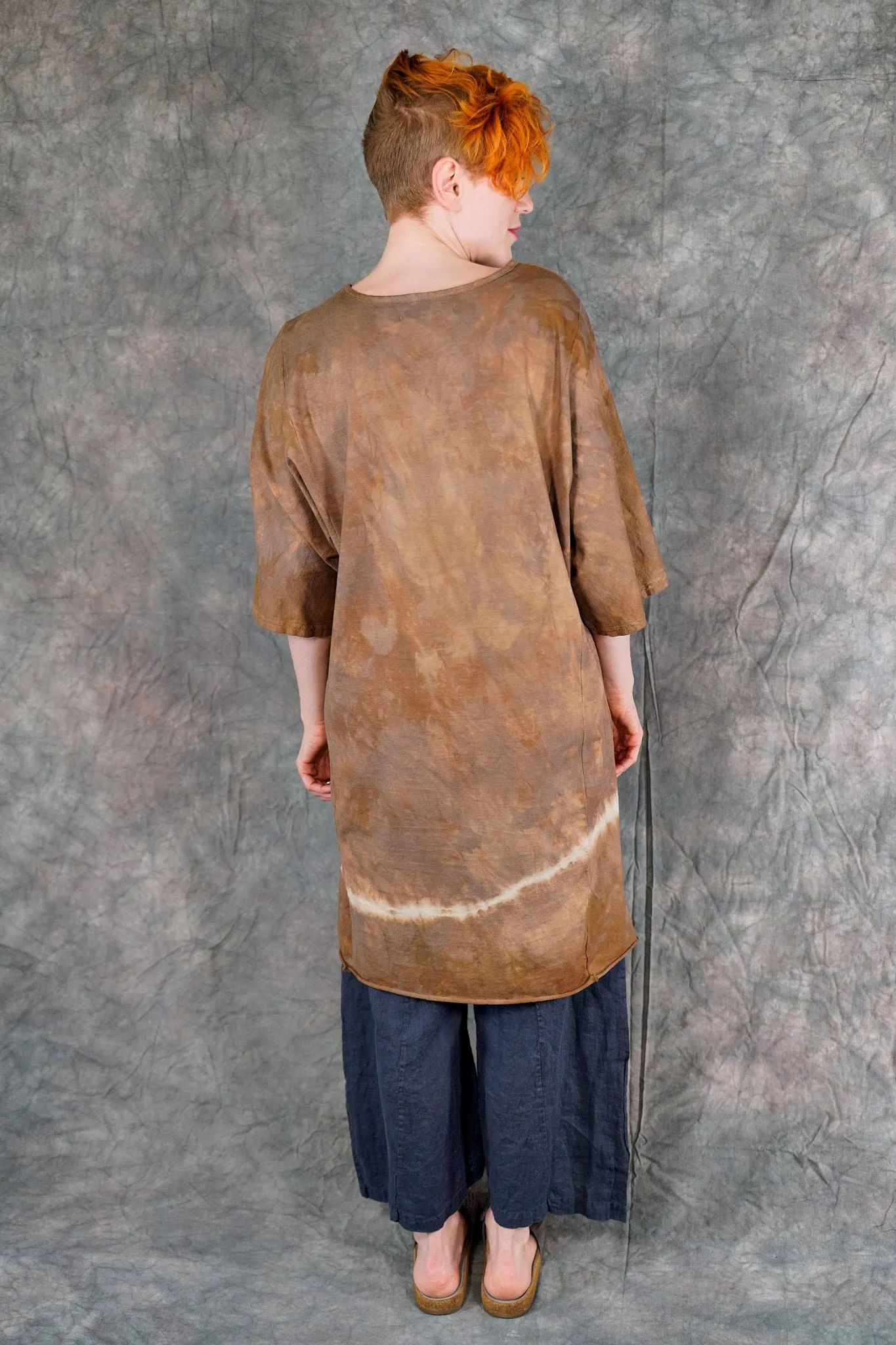 1564HD Euro Slim Fit Art Tunic Cocoa Violet Rainball-P