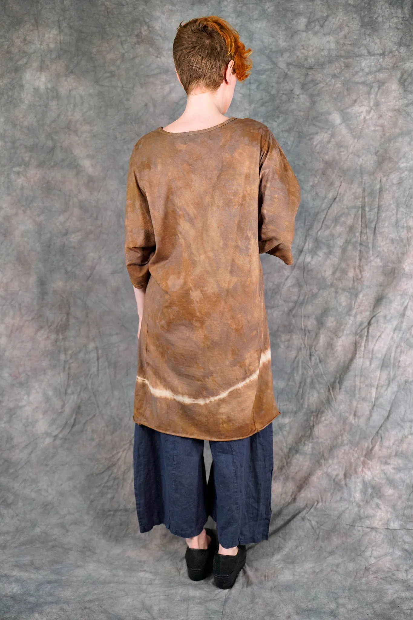 1564HD Euro Slim Fit Art Tunic Cocoa Violet Rainball-P