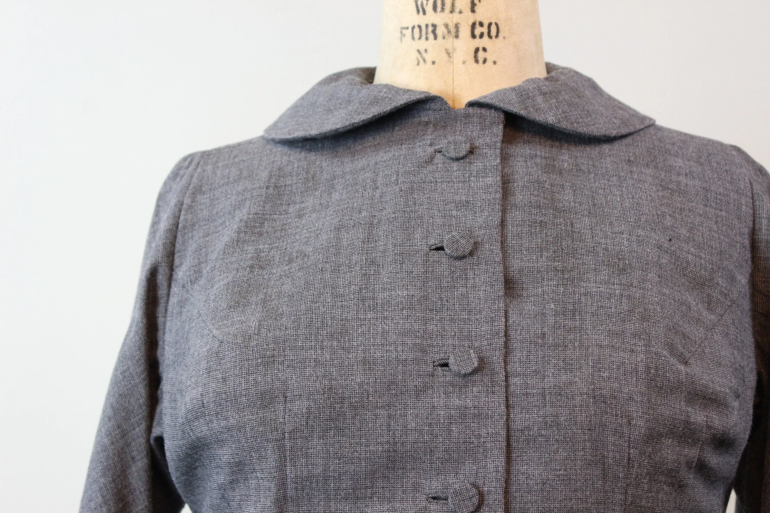 1950s SPECTATOR fitted light wool SUIT xs | new fall winter