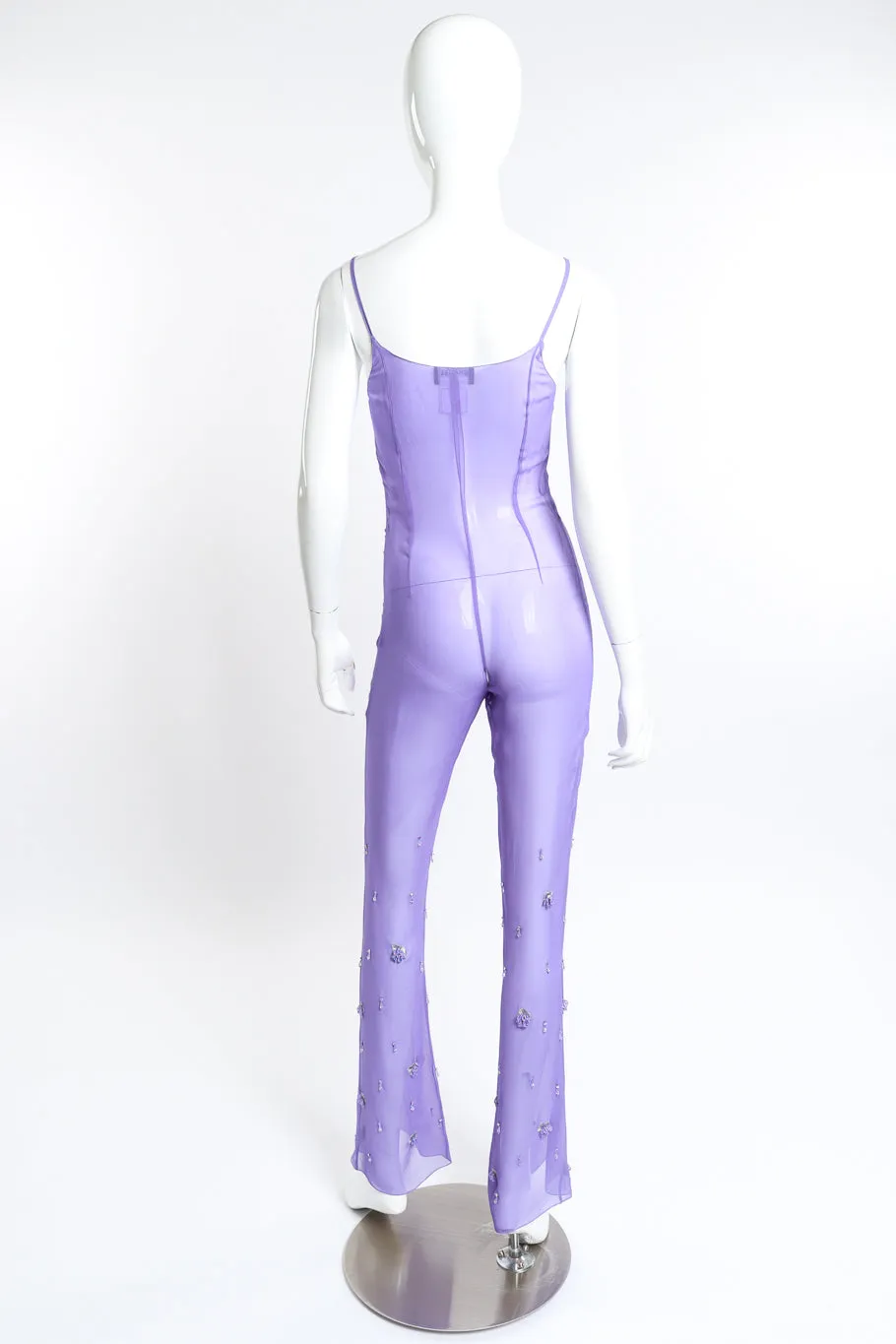 2000 F/W Crystal Jumpsuit Tunic Set