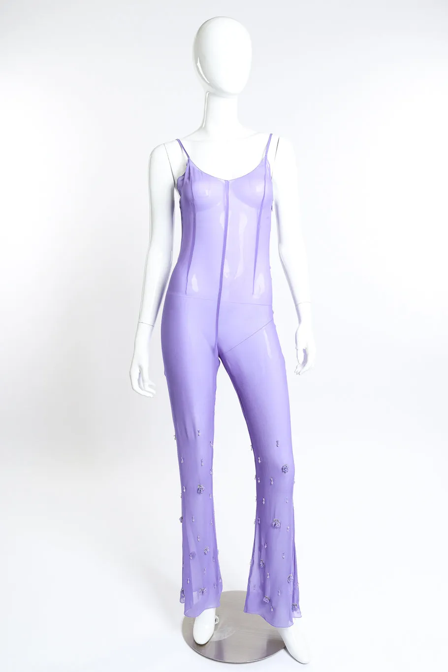 2000 F/W Crystal Jumpsuit Tunic Set