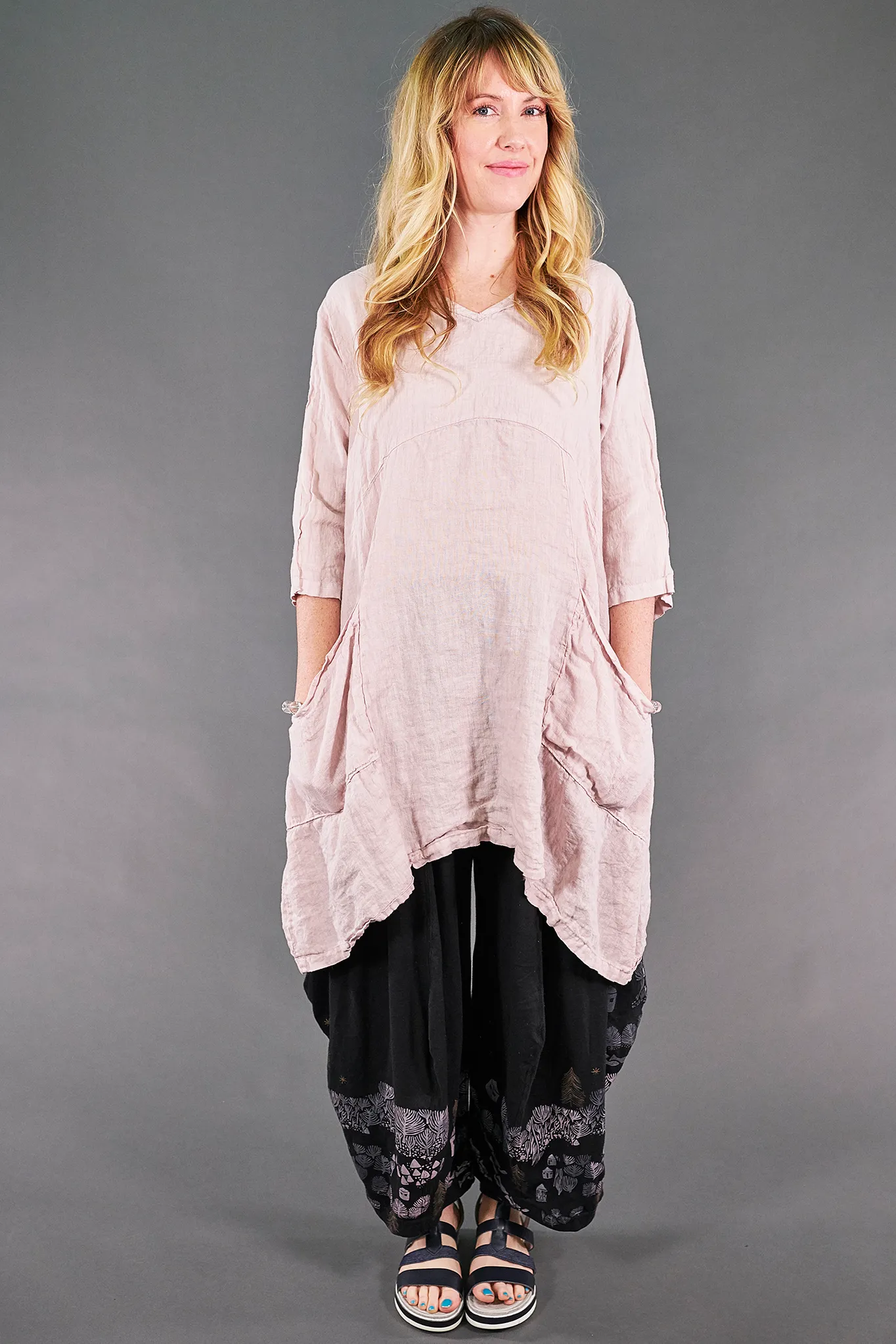 2185 V-Urchin Tunic Malva-U