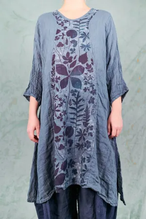 2193 Sun Drawing Tunic-Century Blue-P