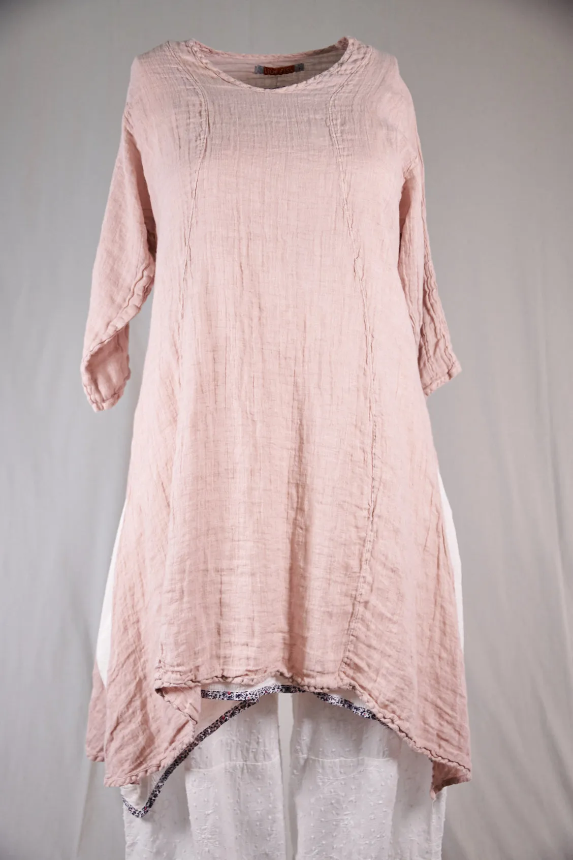 2193 Sun Drawing Tunic-Natural Pink-U