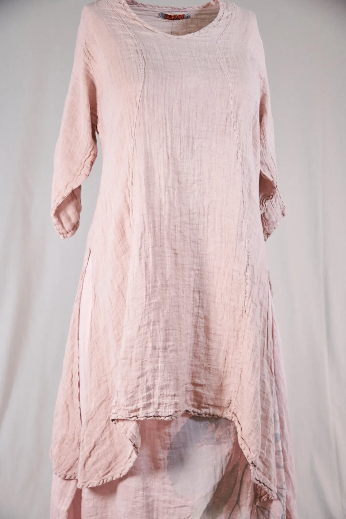 2193 Sun Drawing Tunic-Natural Pink-U