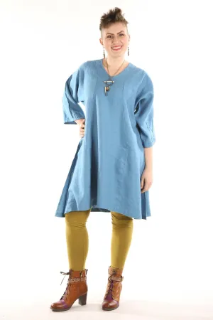 2193 Venetian Linen Blue Raspberry Unprinted