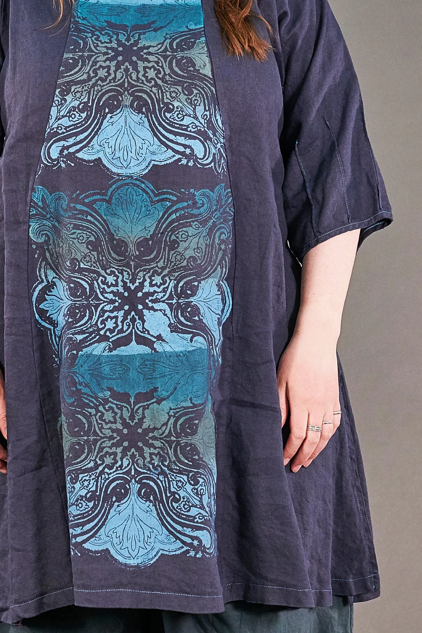 2193 Venetian Linen Indigo-P