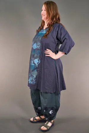 2193 Venetian Linen Indigo-P