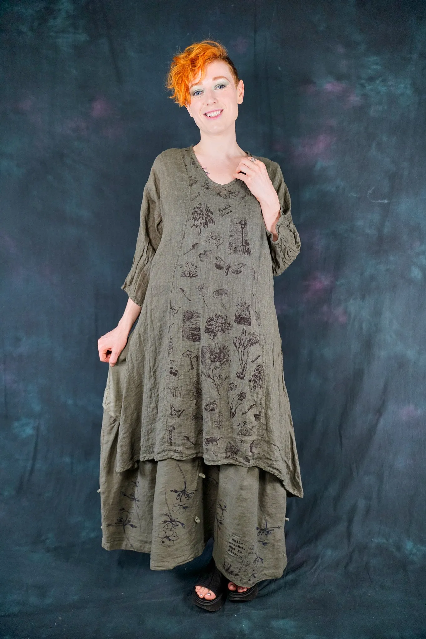 2193 Venetian Tunic Caper-P