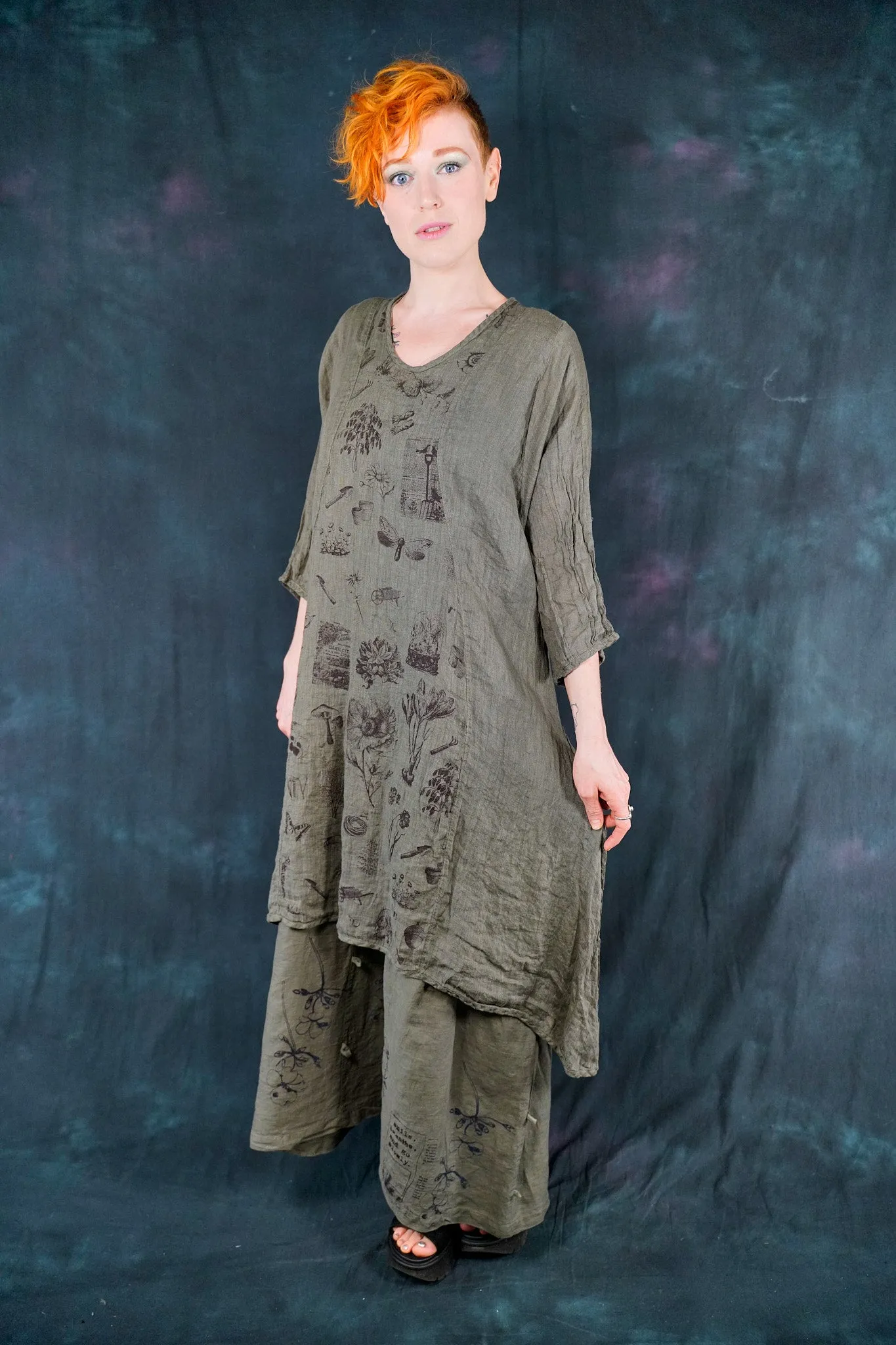2193 Venetian Tunic Caper-P