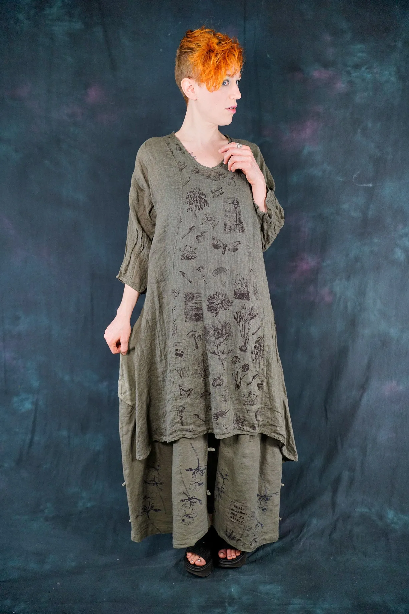 2193 Venetian Tunic Caper-P