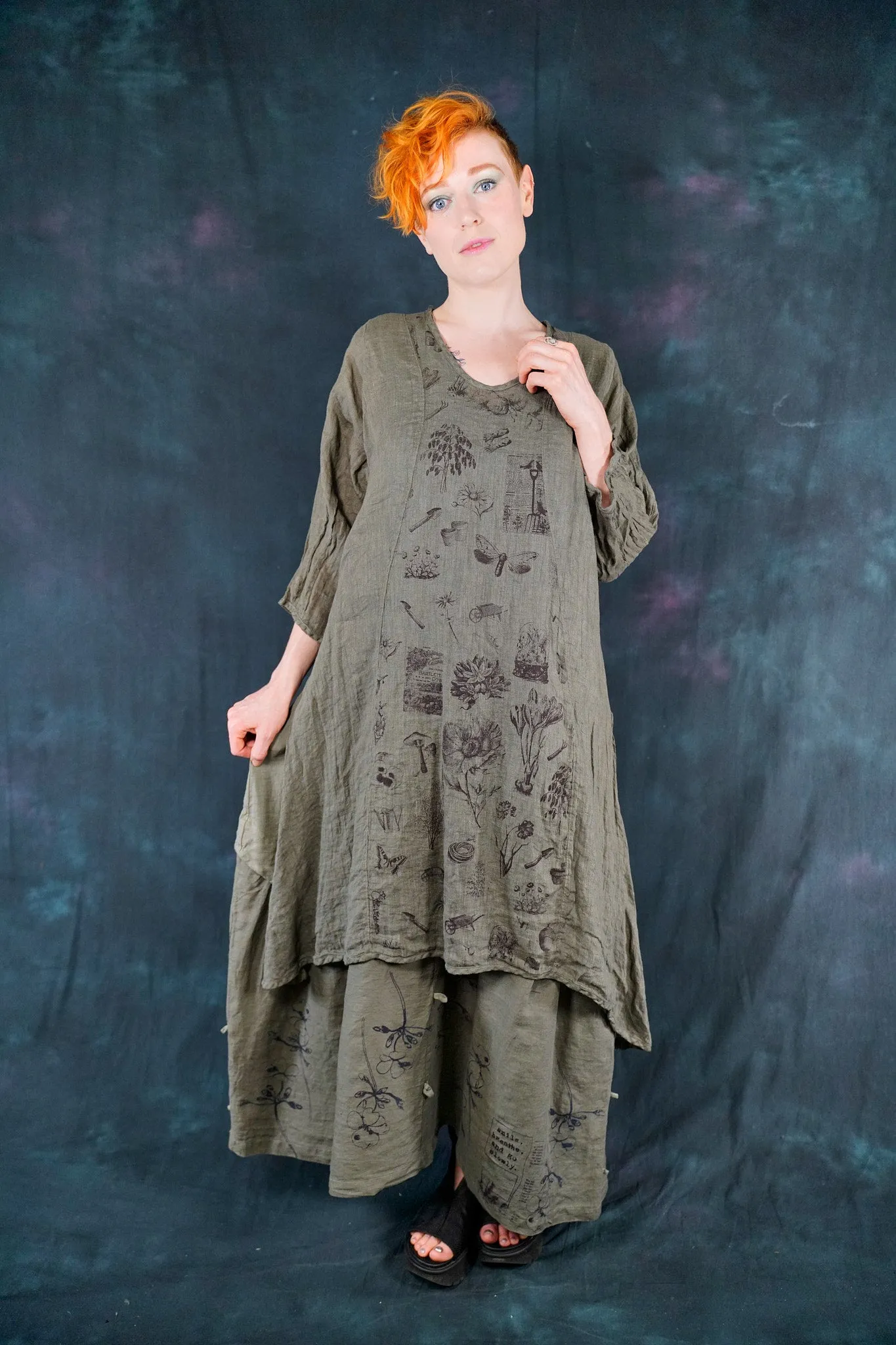 2193 Venetian Tunic Caper-P
