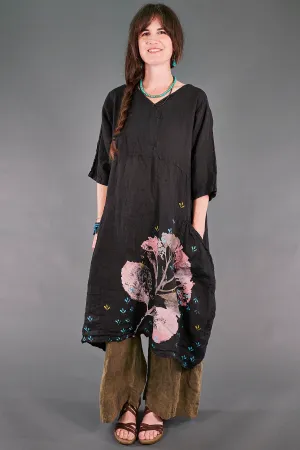 2195 Serenade Tunic Magpie Black-Botanic Form