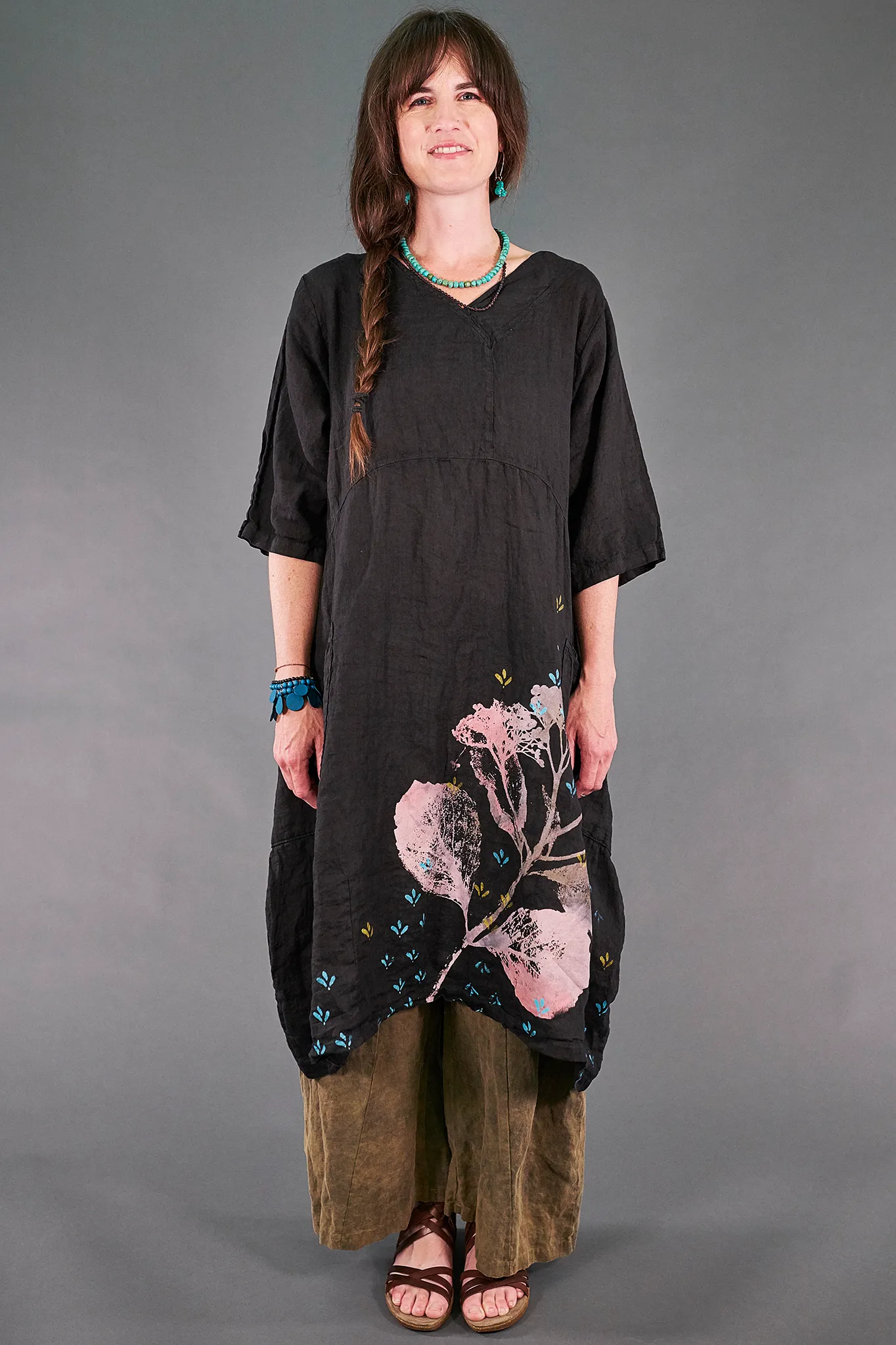 2195 Serenade Tunic Magpie Black-Botanic Form