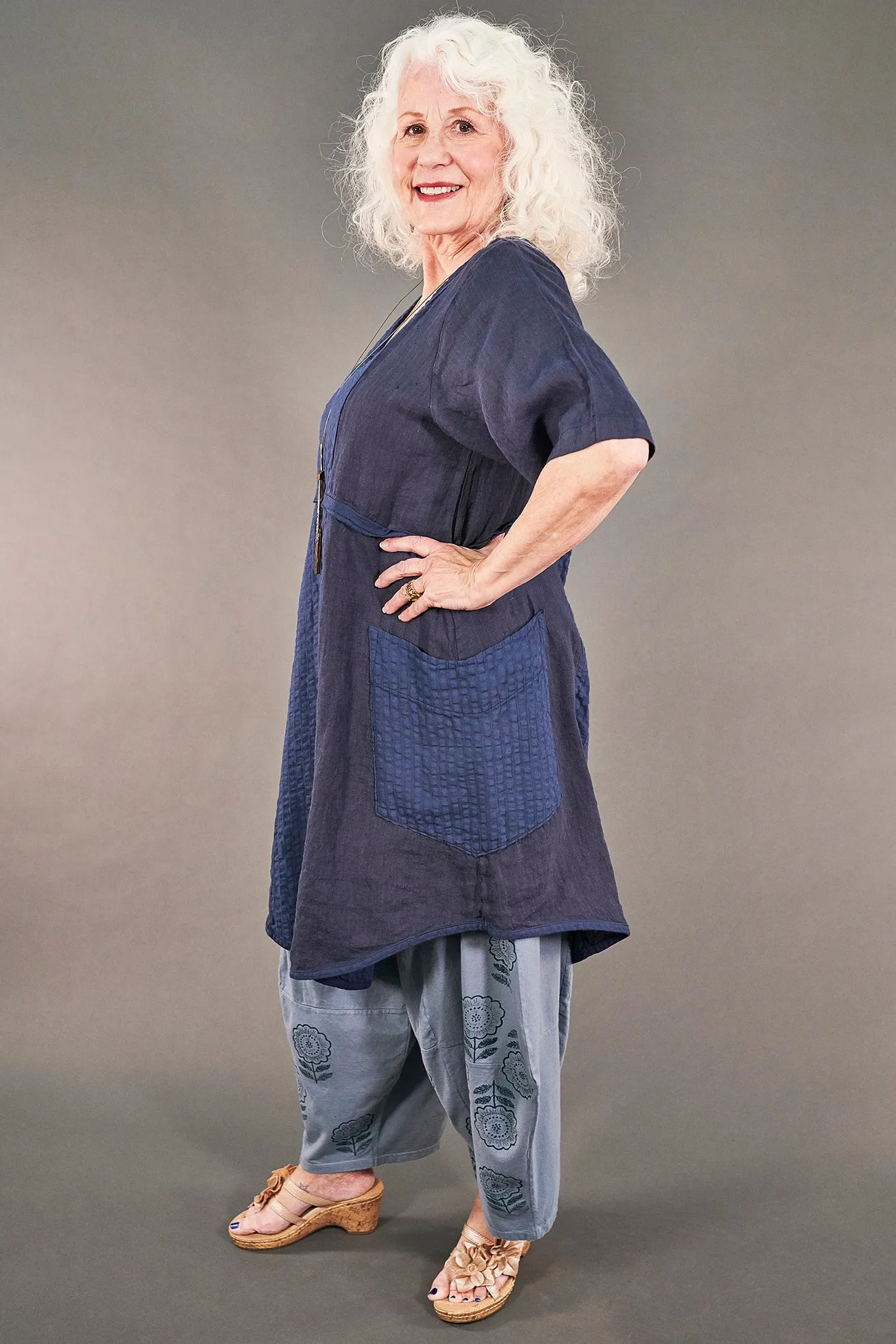 2240 Heart and Soul Tunic Indigo-U