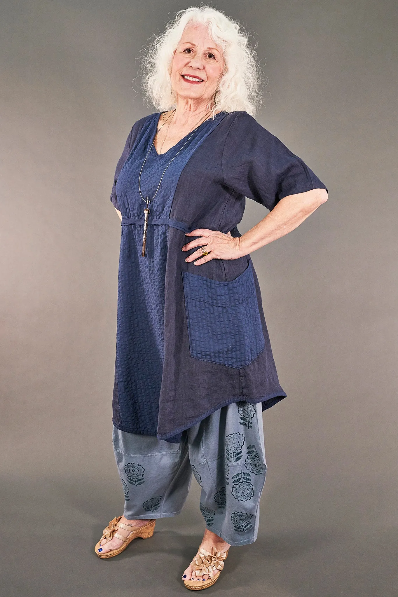 2240 Heart and Soul Tunic Indigo-U