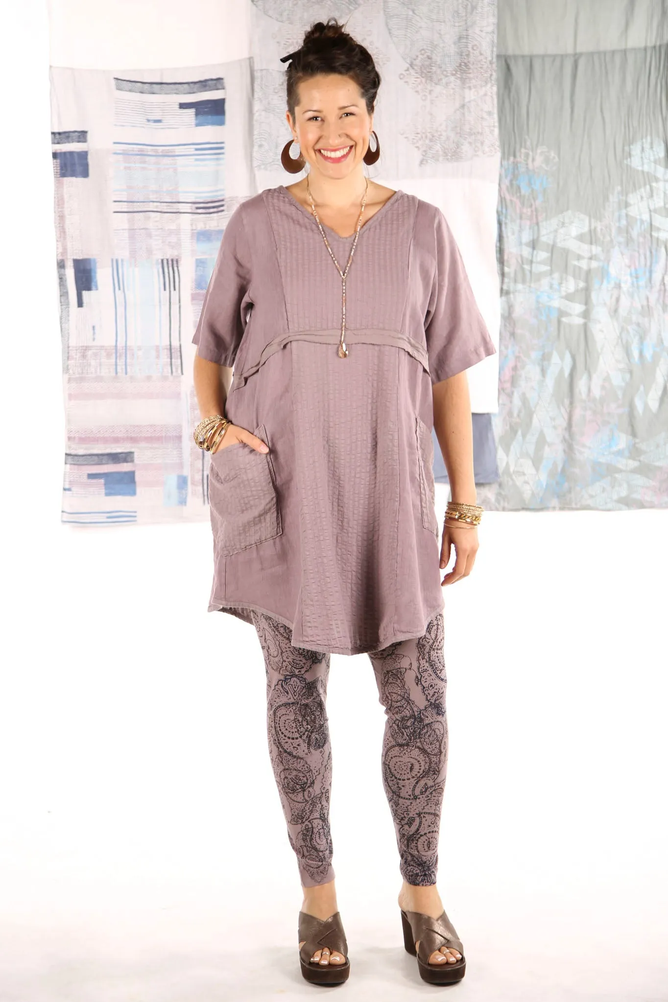2240 Heart and Soul Tunic Plum Haze-U