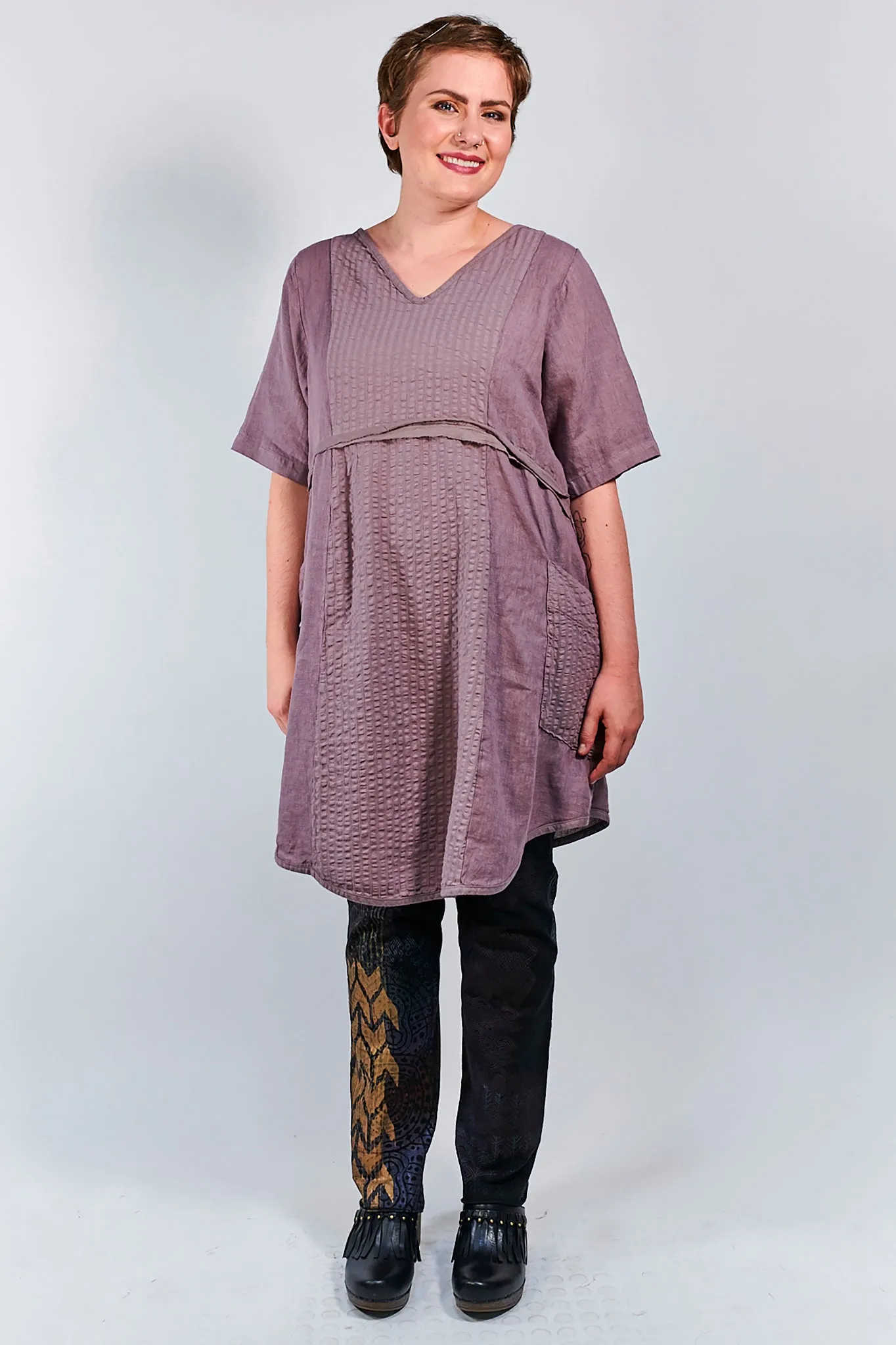 2240 Heart and Soul Tunic Plum Haze-U