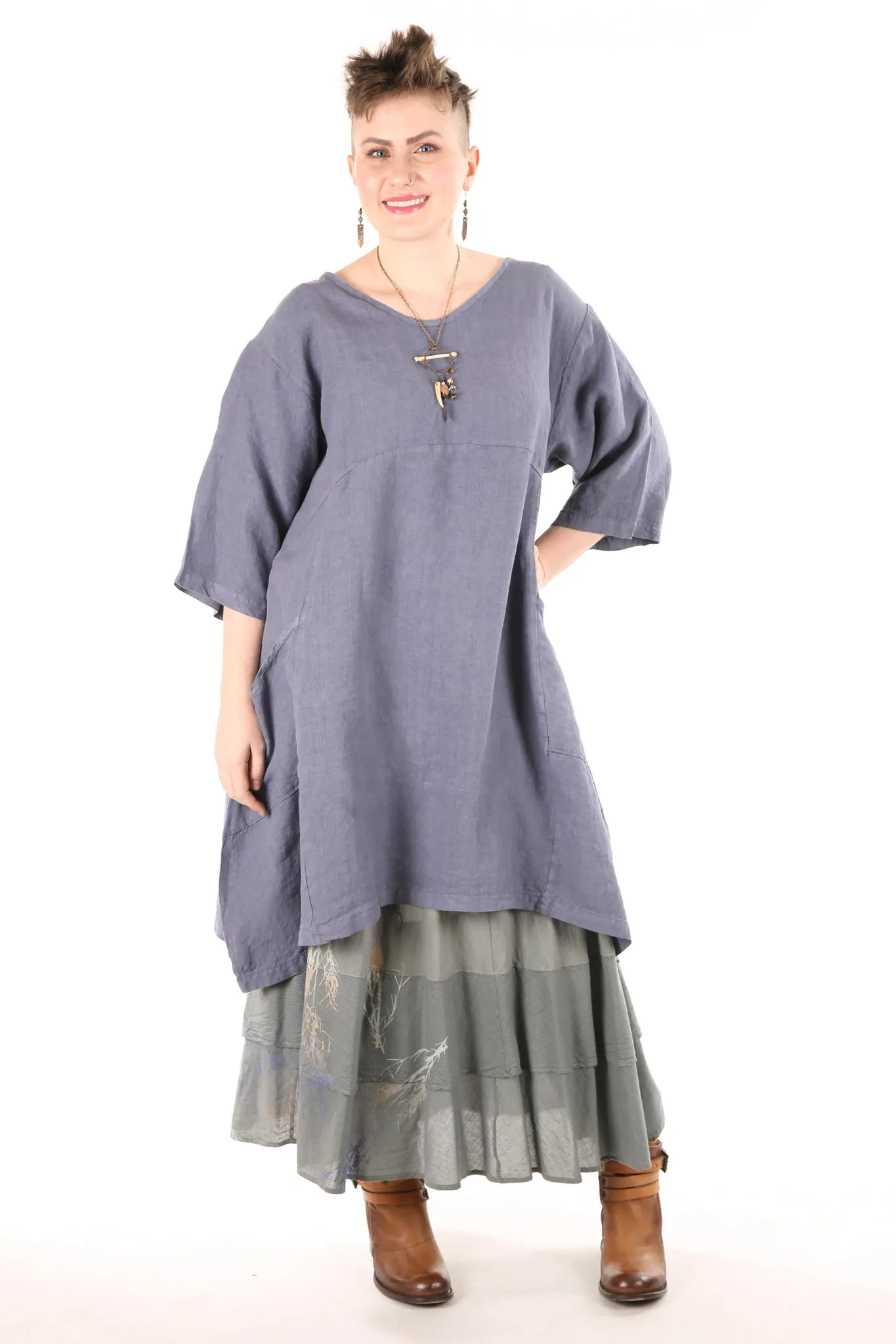 2257-OV Century Tunic  Reflection-Unprinted