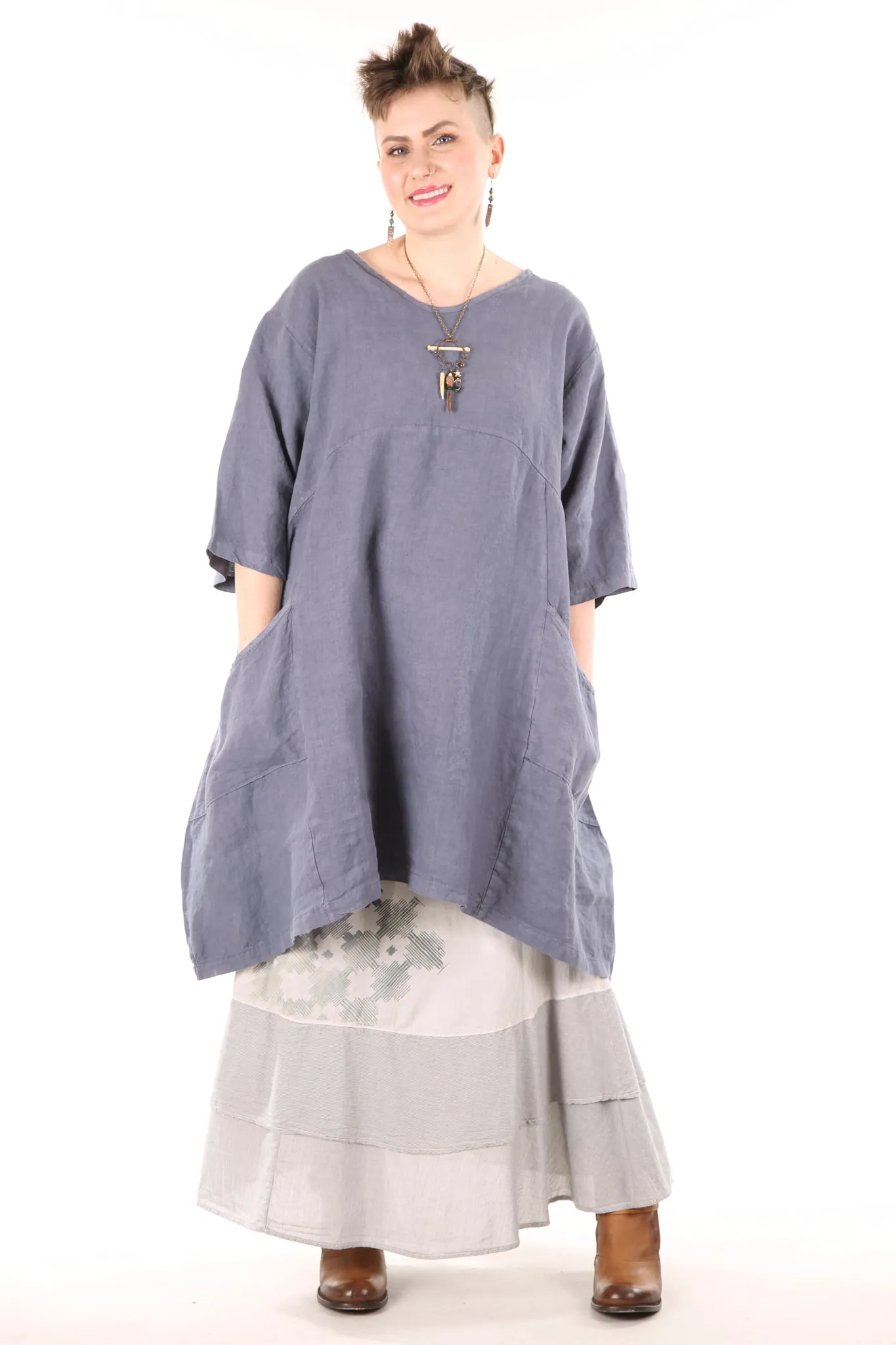 2257-OV Century Tunic  Reflection-Unprinted