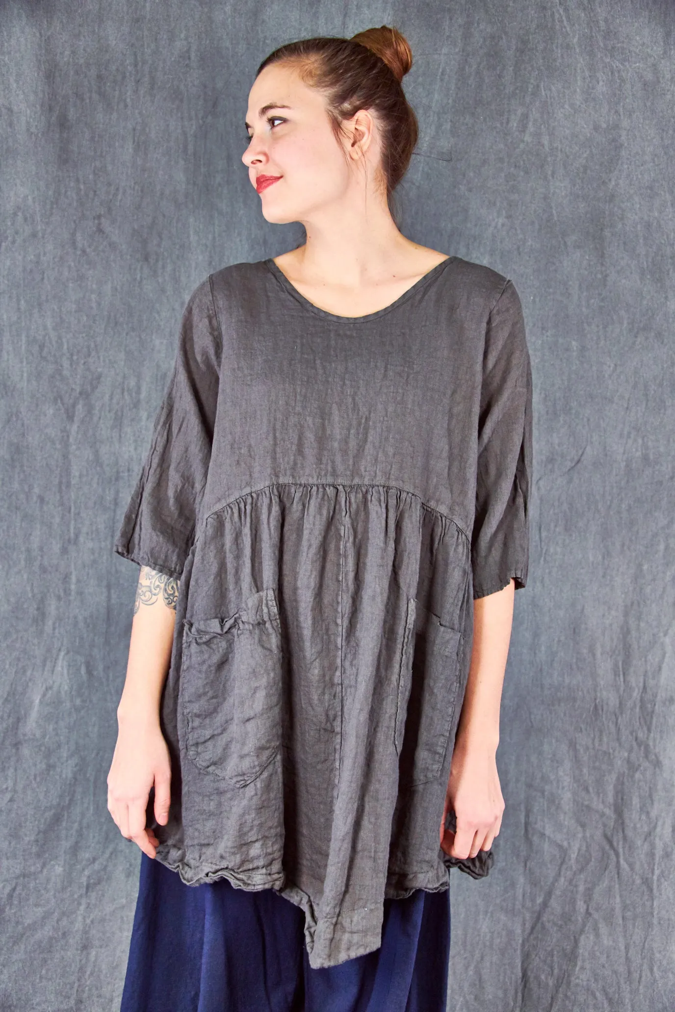 2259-2-Charlotte Dress-Deep Moss-U