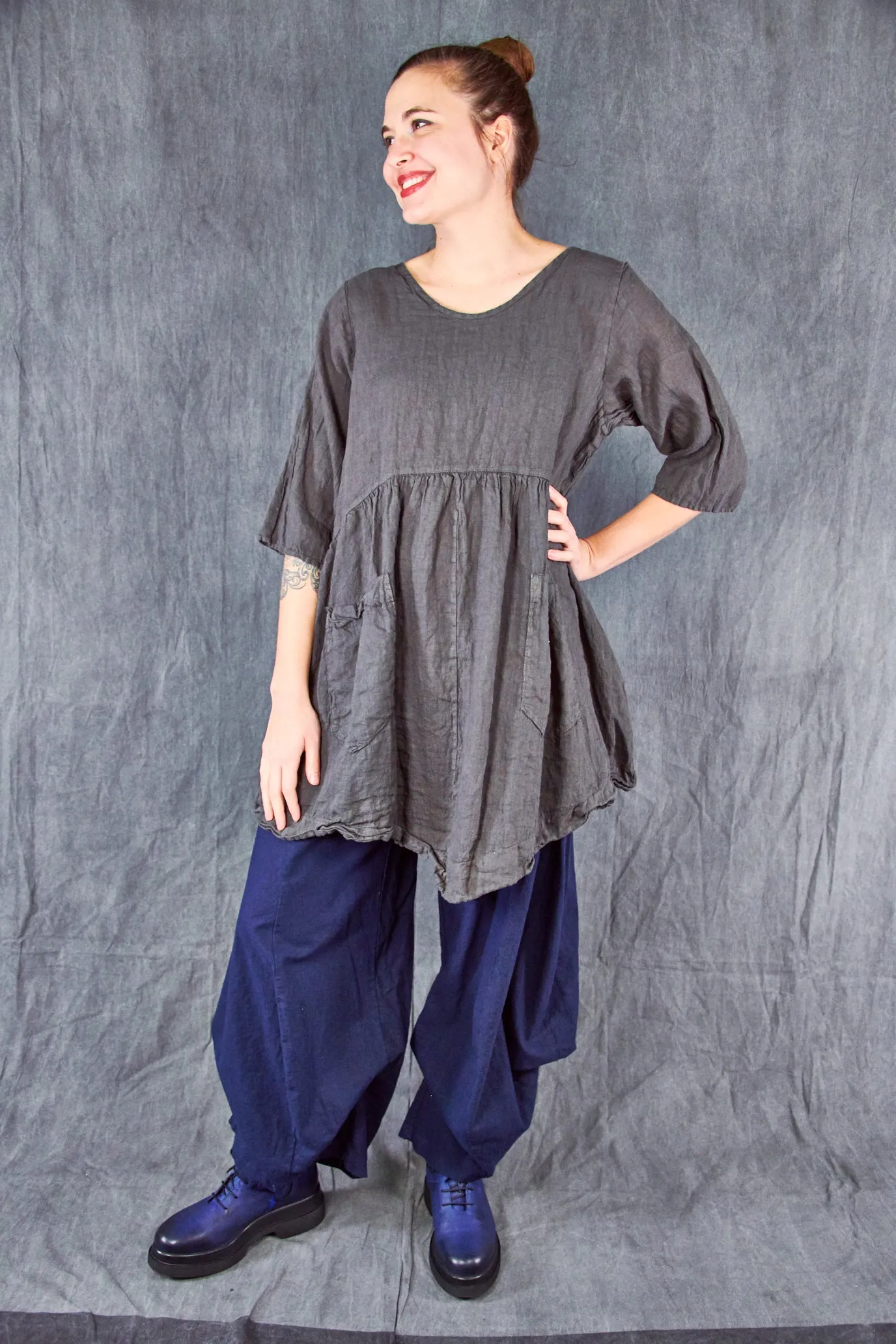 2259-2-Charlotte Dress-Deep Moss-U