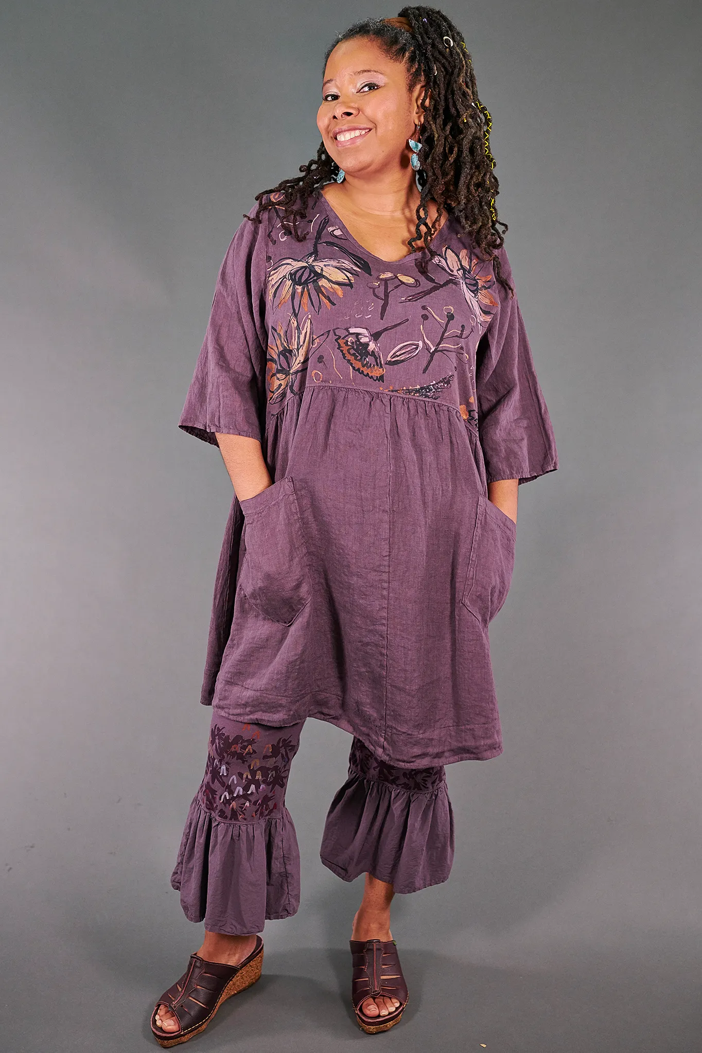 2259 Charleston Tunic-Clove-P