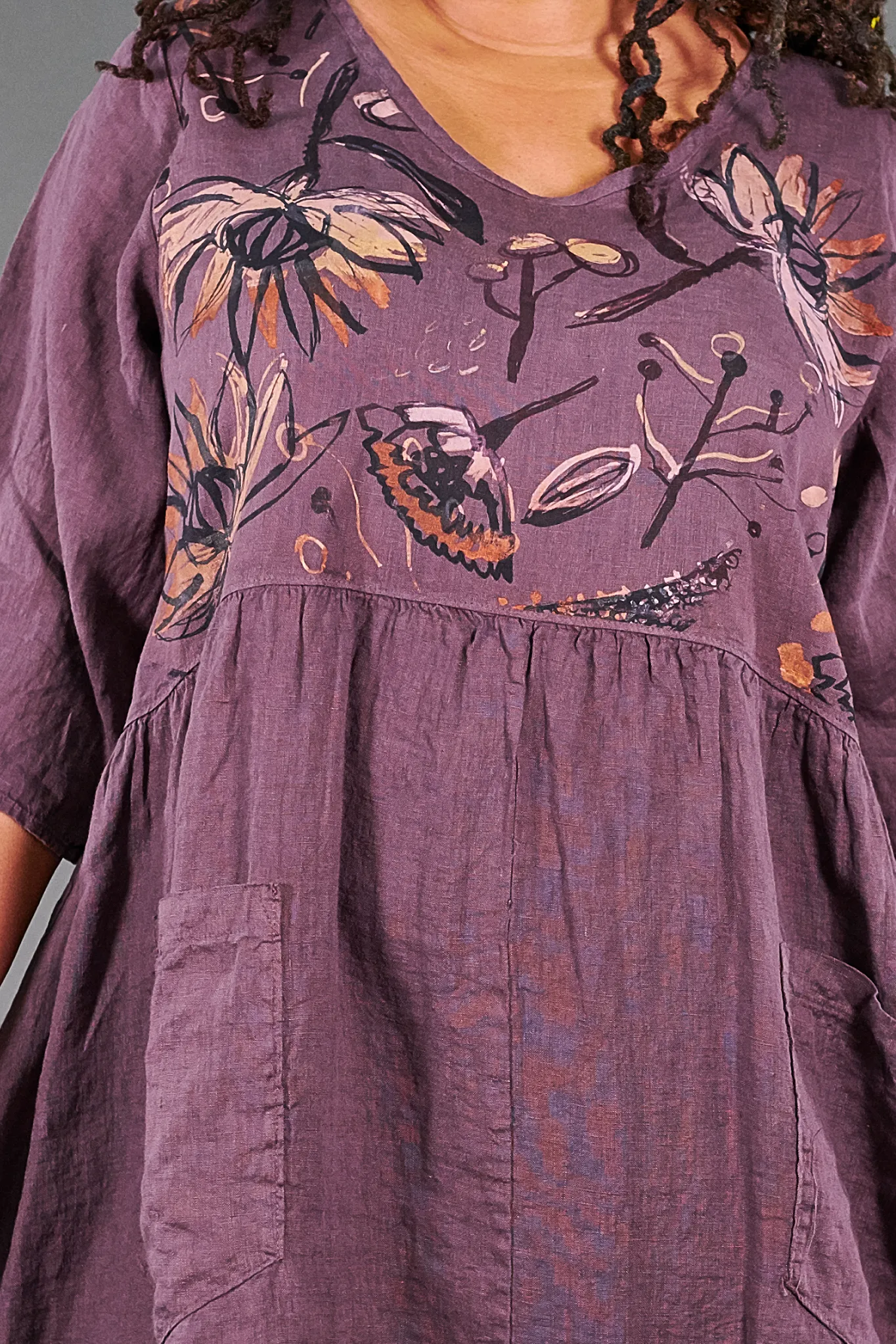 2259 Charleston Tunic-Clove-P