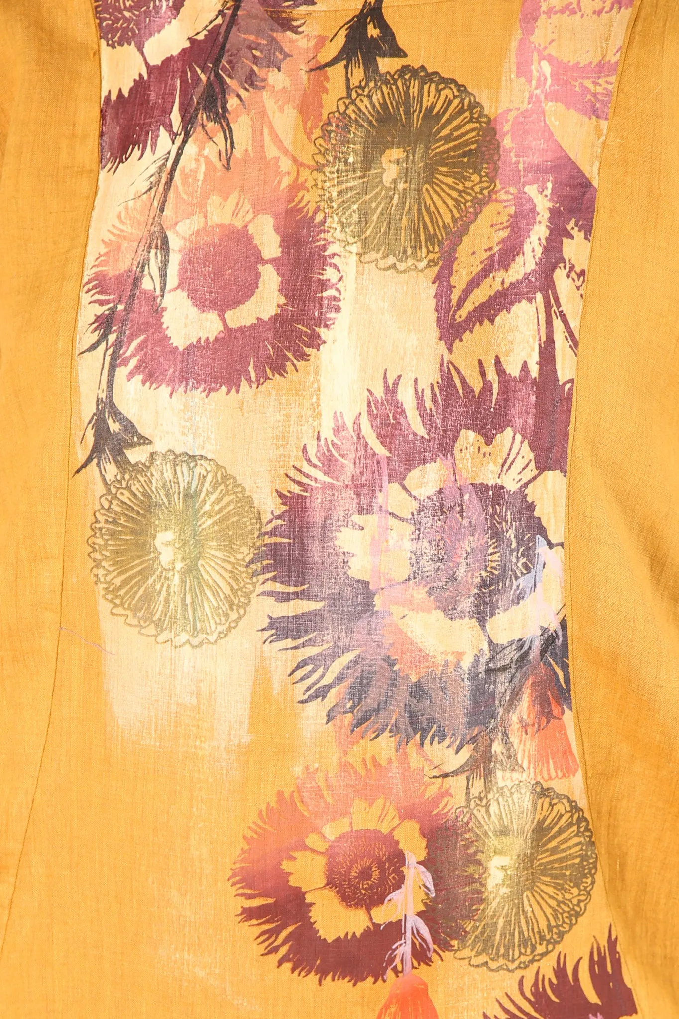 2281 Spring Linen Urchin Tunic Marigold - Bloom Market -P