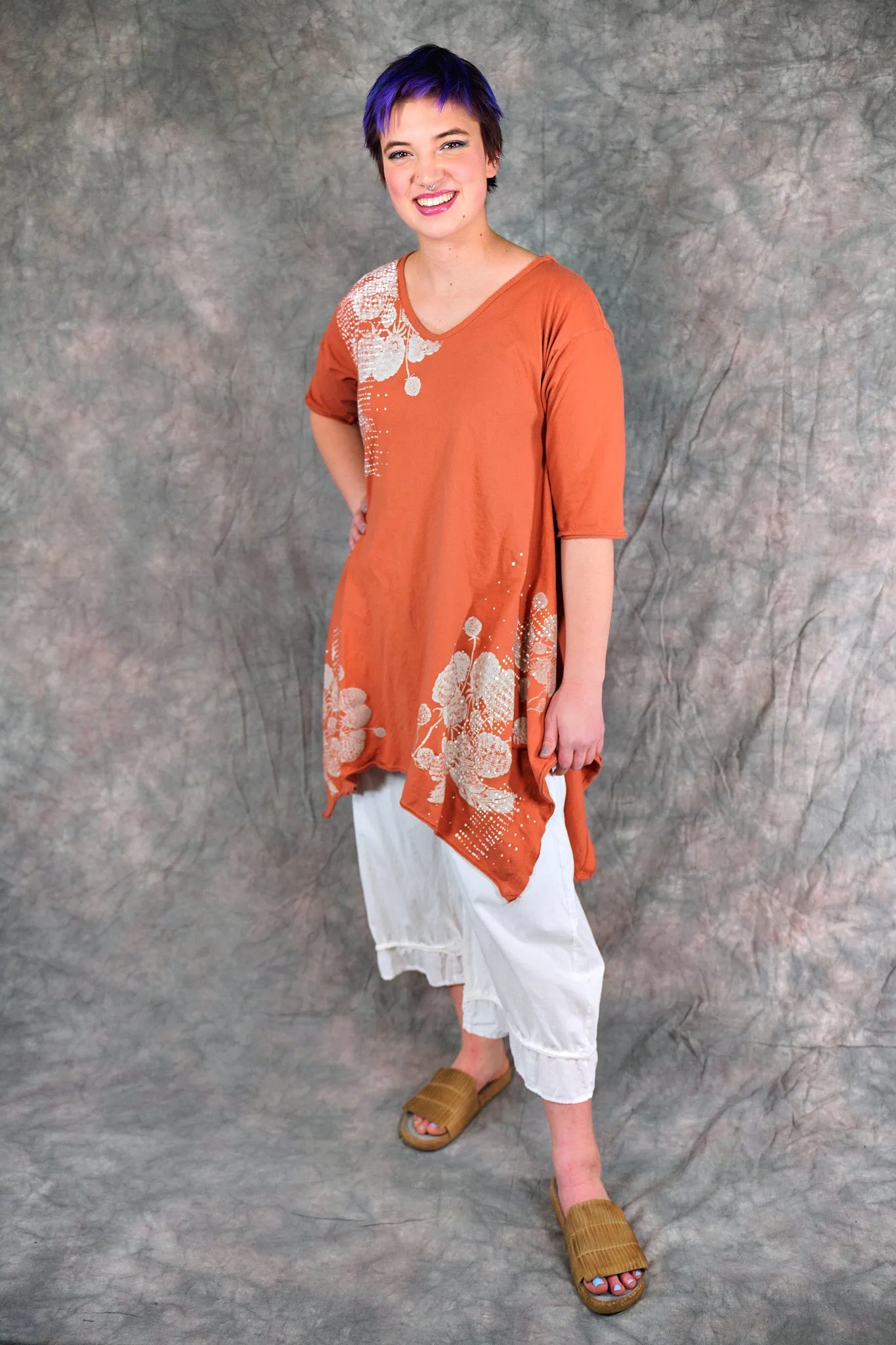 2335 Origami Tunic Cachi-P