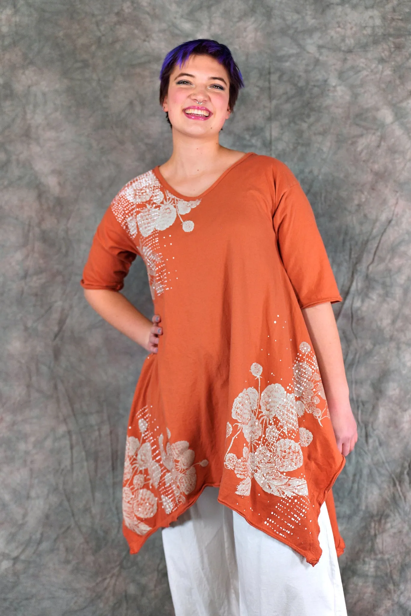 2335 Origami Tunic Cachi-P