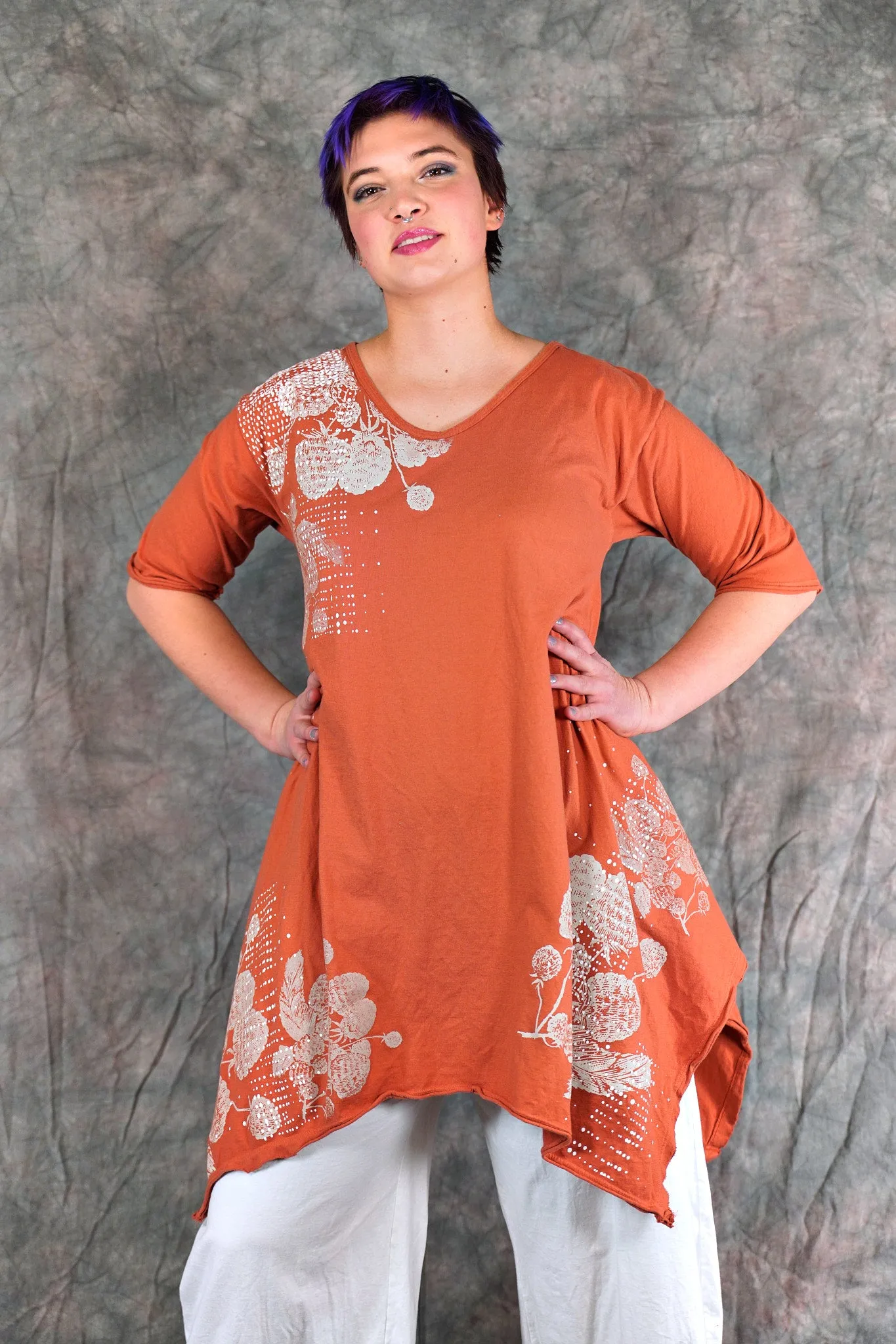 2335 Origami Tunic Cachi-P