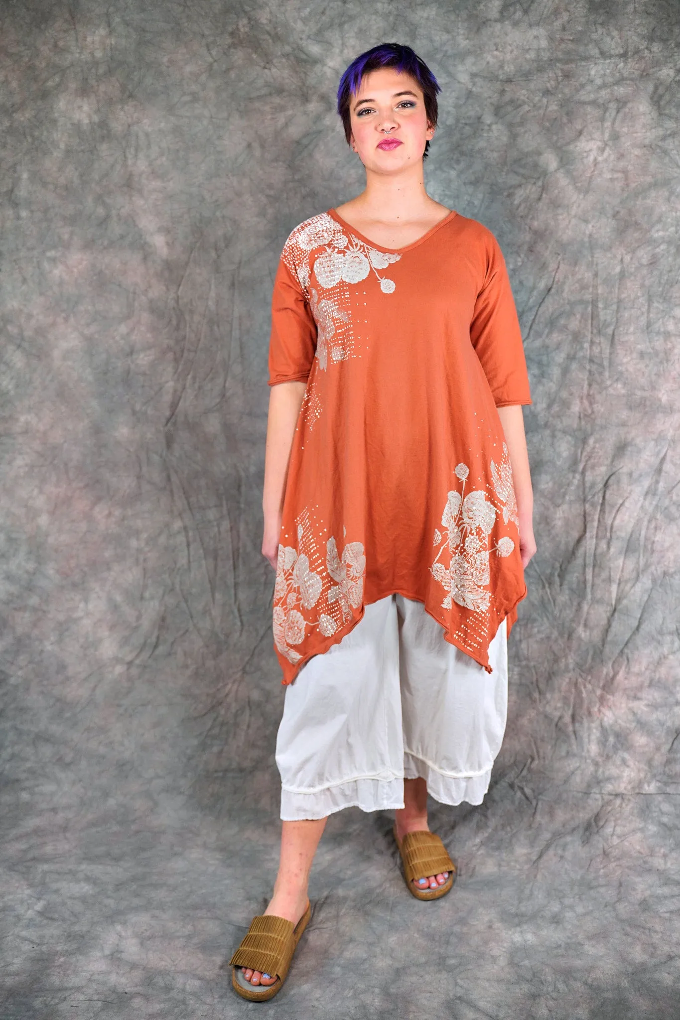2335 Origami Tunic Cachi-P