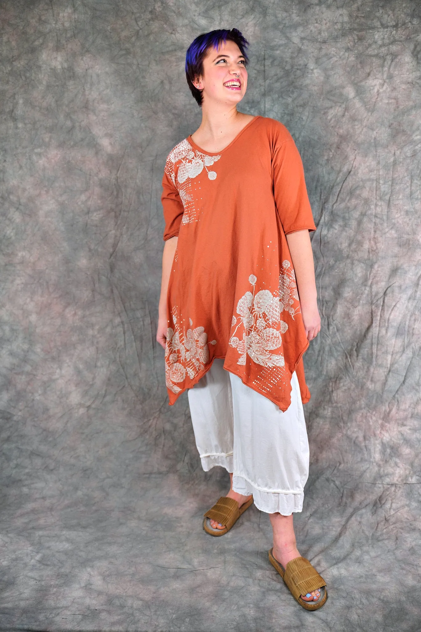 2335 Origami Tunic Cachi-P